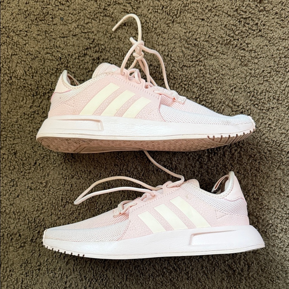 adidas Kids Light Pink Athletic Sneakers